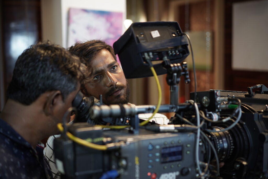 behind the scene of a film